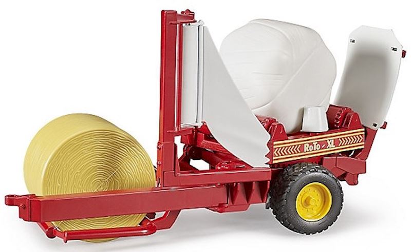 BRUDER Ballenwickler mit Rundballen