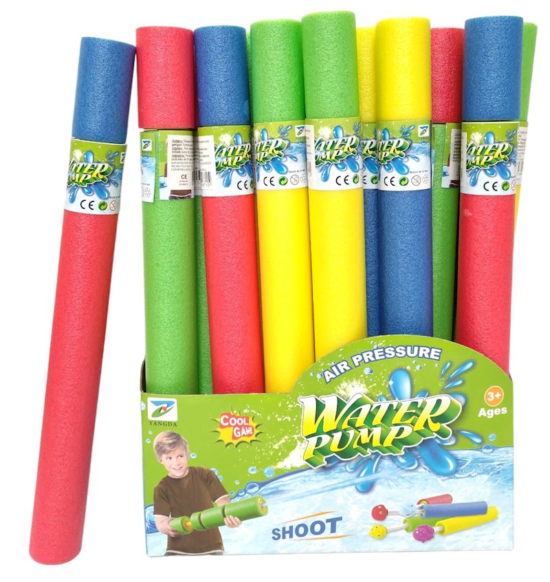 Wasserspritzpumpe 40 cm diverse Farben