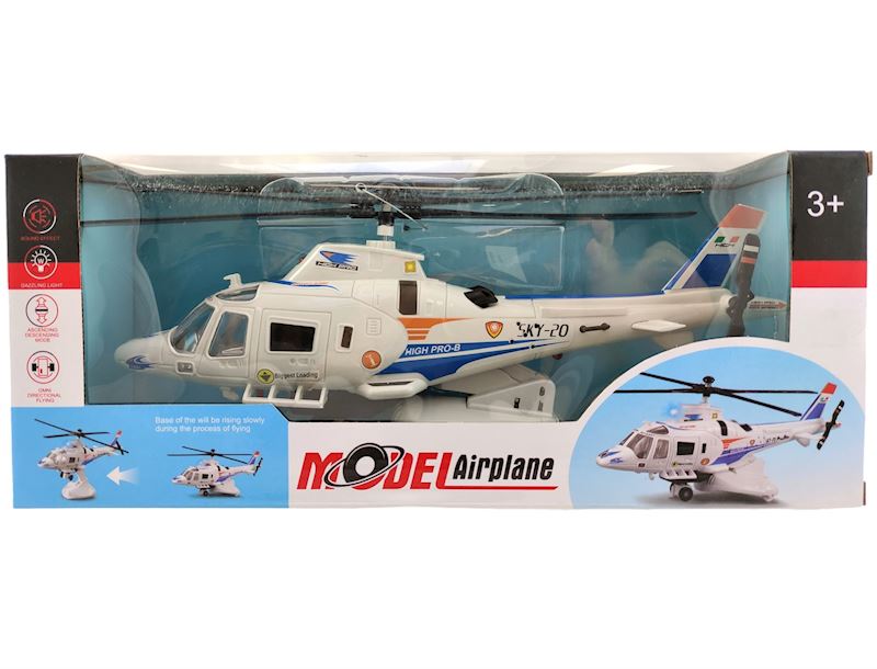 Heli 30cm mit Licht, Sound & Hebemechanismus