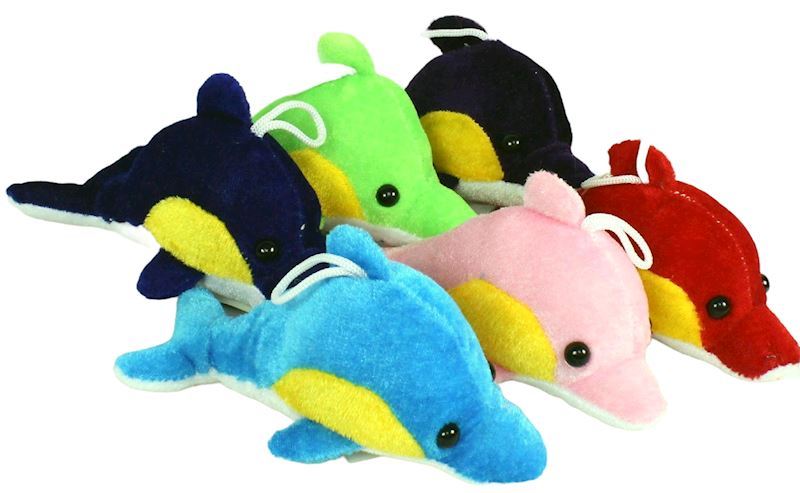 Peluche dauphin, 15 cm 