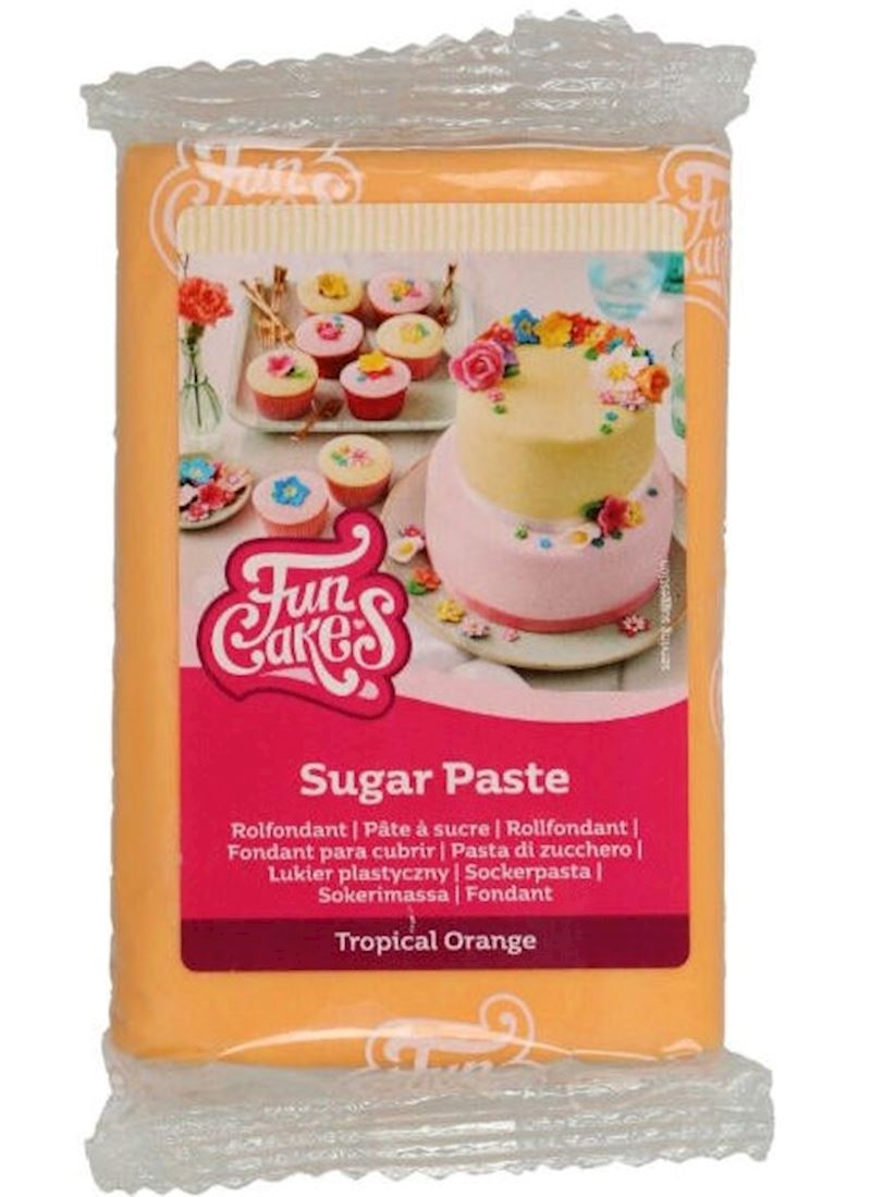 FunCakes Rollfondant Tropical Orange 250 g