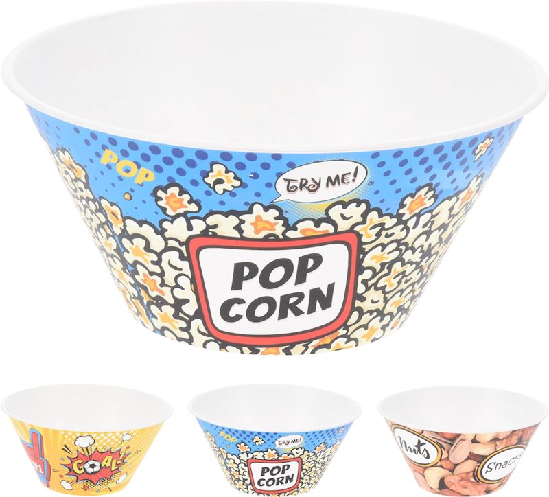 Snackschale 750 ml 3xsort. 15cm DM 8cm H  Kunststoff