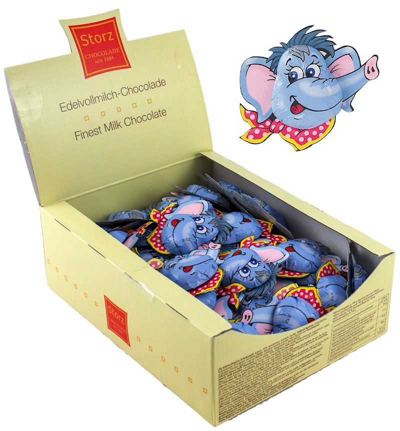 Éléphant au chocolat 