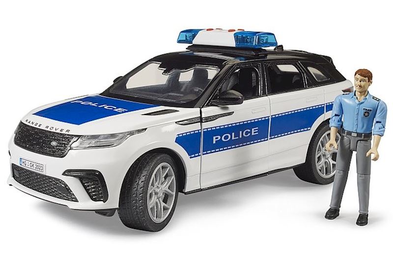 BRUDER Range Rover Velar Polizeifahrzeug mit Polizist