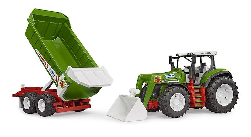 BRUDER ROADMAX tracteur avec lave-ligne à chargement