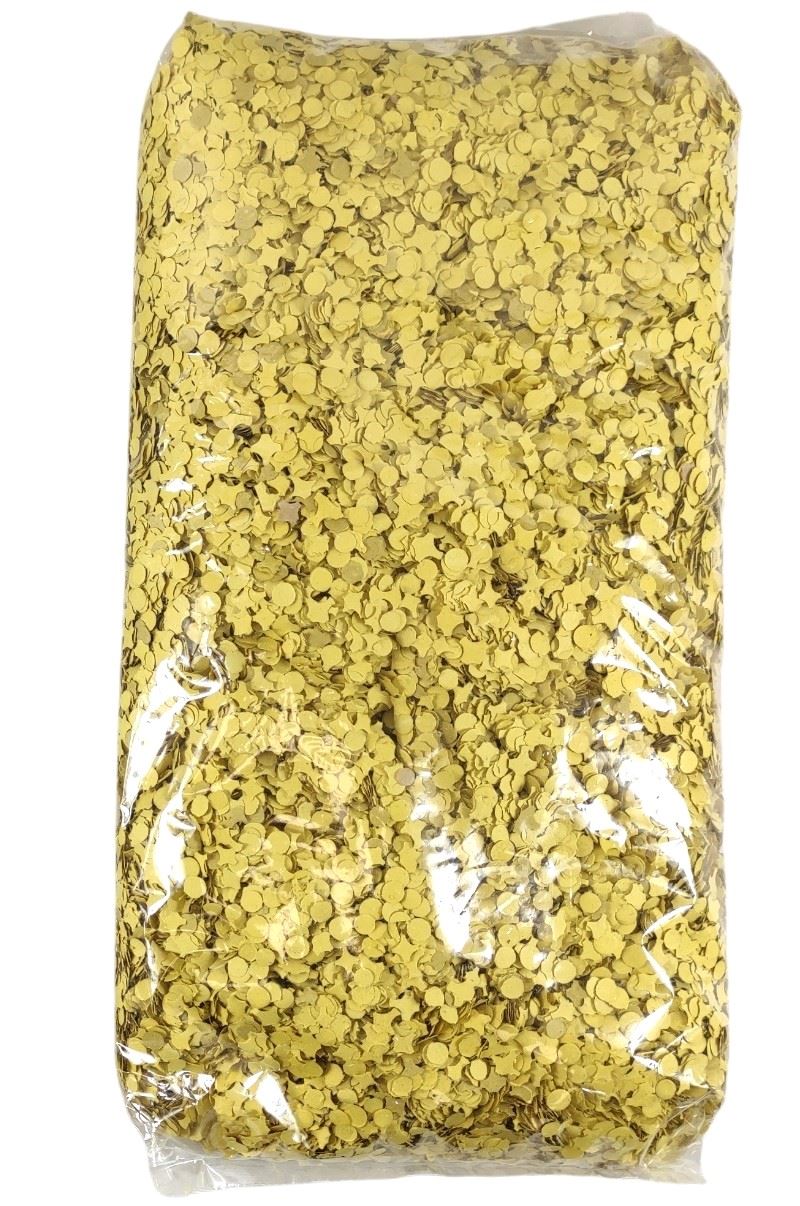 Konfetti 1 kg gelb 