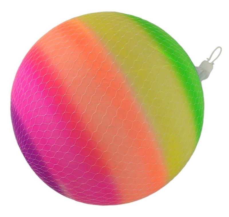 Balle gonflable 25 cm Arc-en-ciel