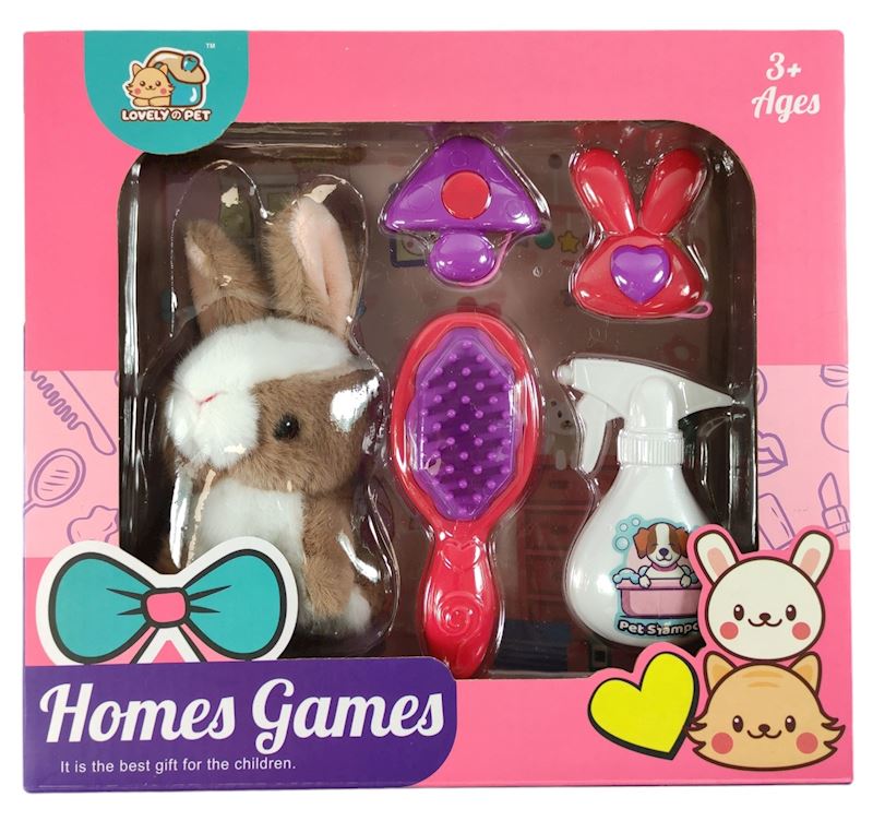 Set de beauté lapin Box 22 x 24 cm