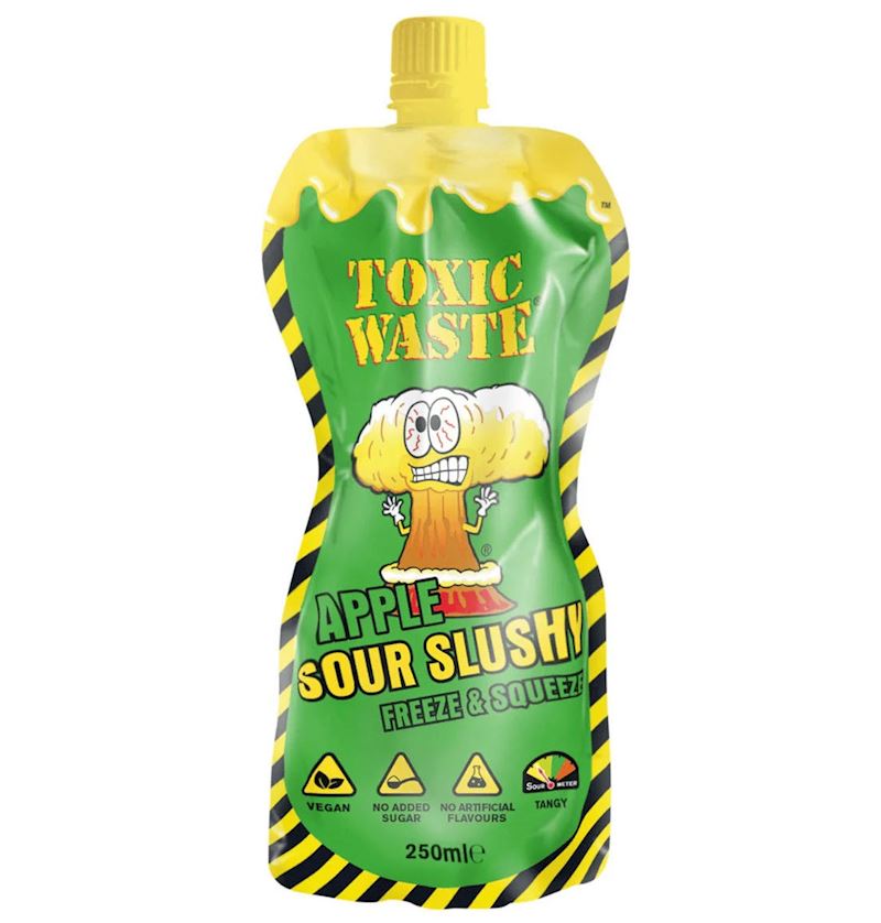 Toxic Waste Sour Slushy Lemon & Lime 250 ml