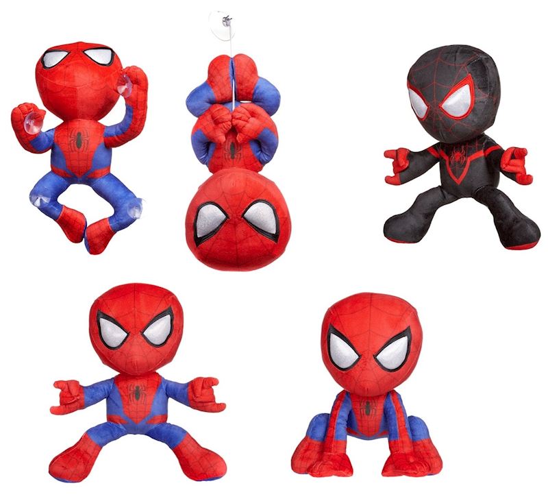 Peluche Spiderman 5 ass. 25 bis 30 cm