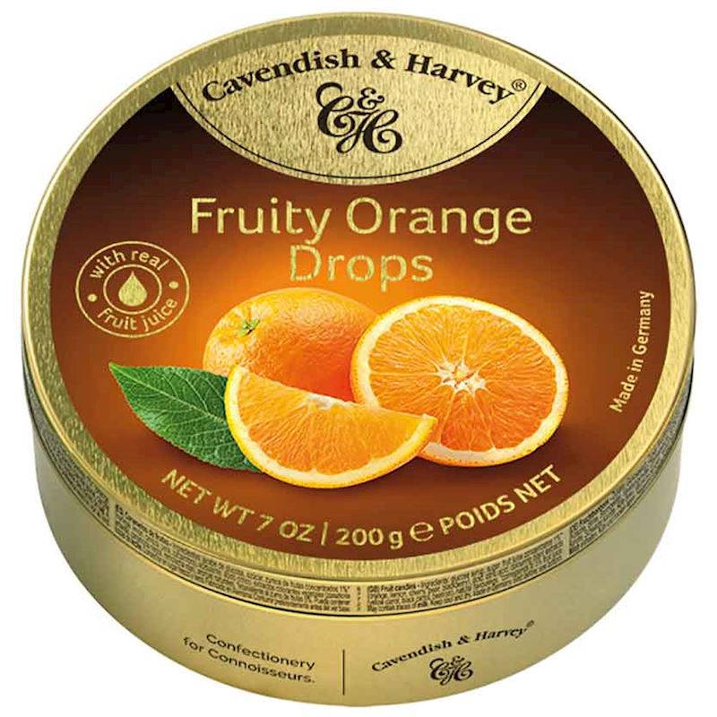 Cavendish & Harvey Dose Fruity Orange Drops 200 g