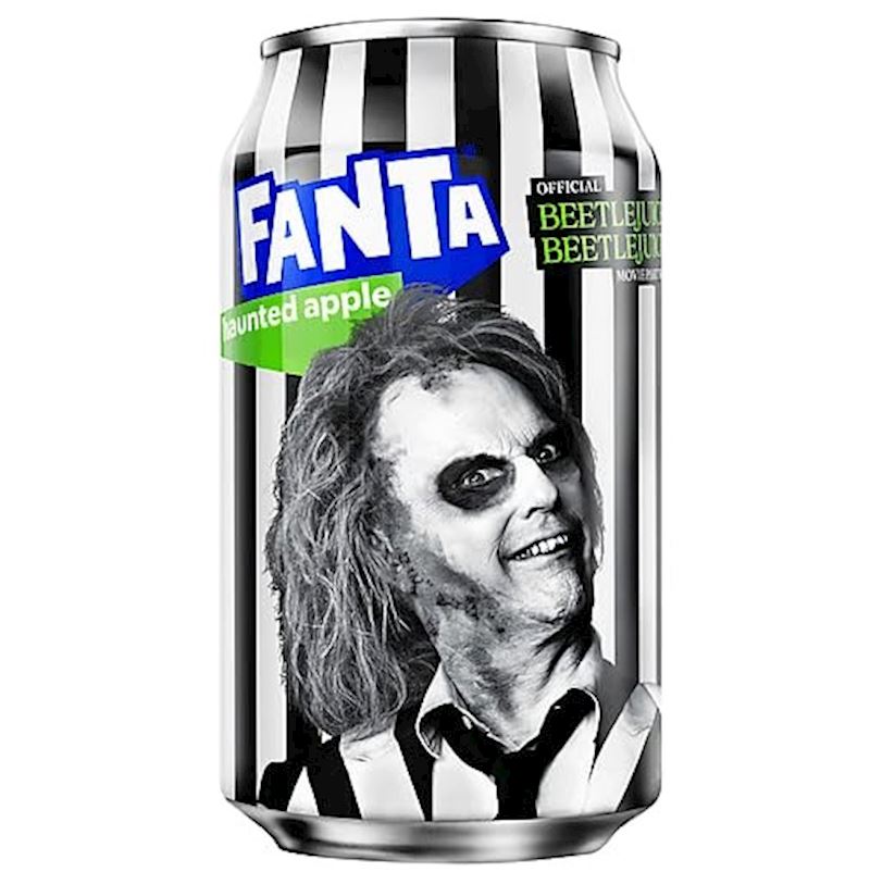 FANTA USA Haunted Apple 355 ml Beetlejuice limited edition