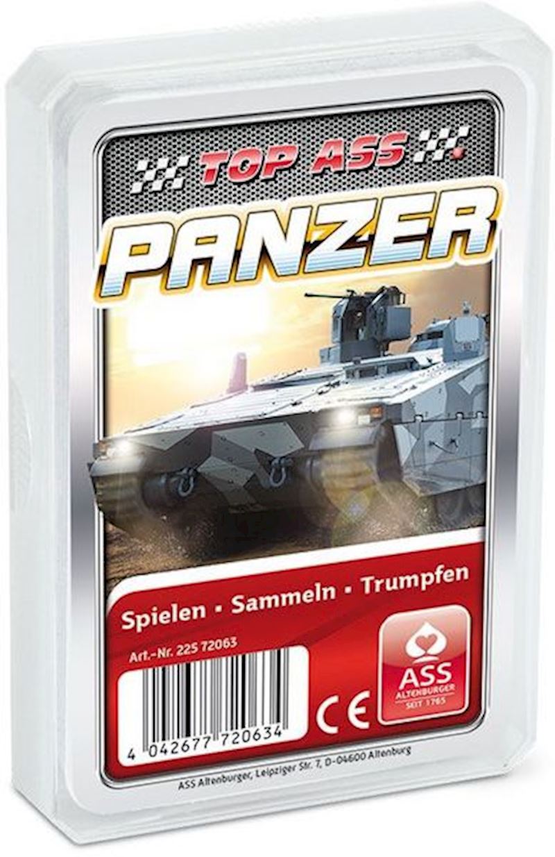 Quartett Panzer TOP ASS 32 Karten