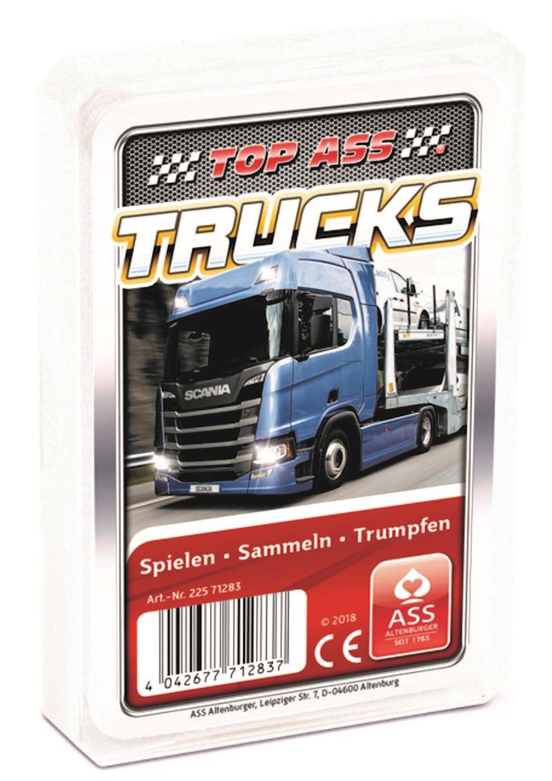Quartett Trucks TOP ASS 32 Karten