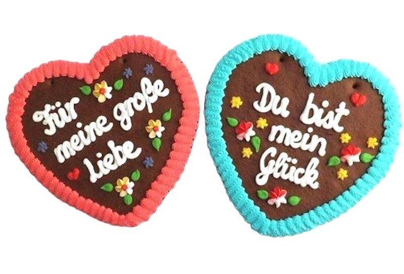 Lebkuchenherz 30 cm 400 g 2xsort. kurzes MHD