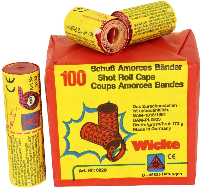 Munition Amorces 100-Schuss (erfordert Gefahrenprotokoll)