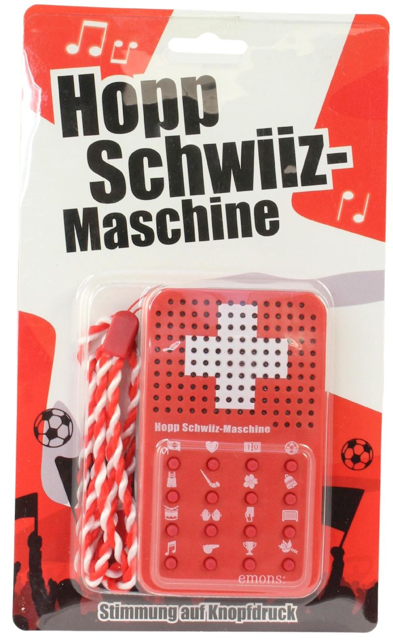 Hopp Schwiiz-machine avec 16 sons différents