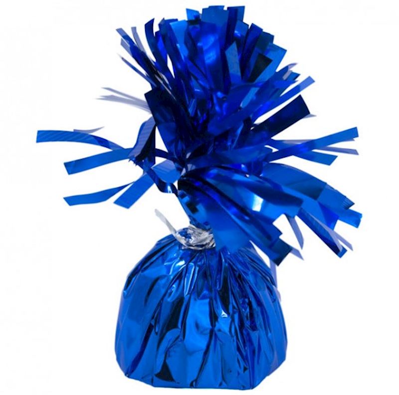 Ballongewicht 170 g blau mit Folie