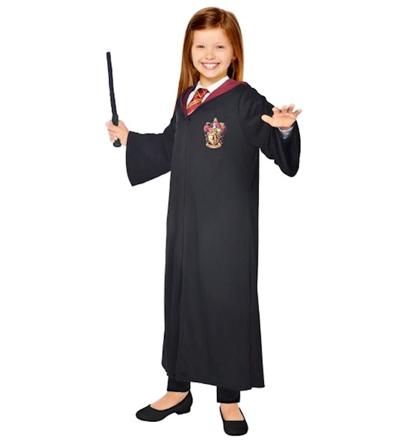 Kostüm Hermine Granger Kleid, Zauberstab 6-8 Jahre/128 cm