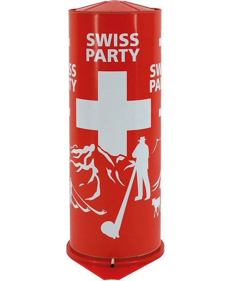 Tischbombe 22 cm Swiss Party