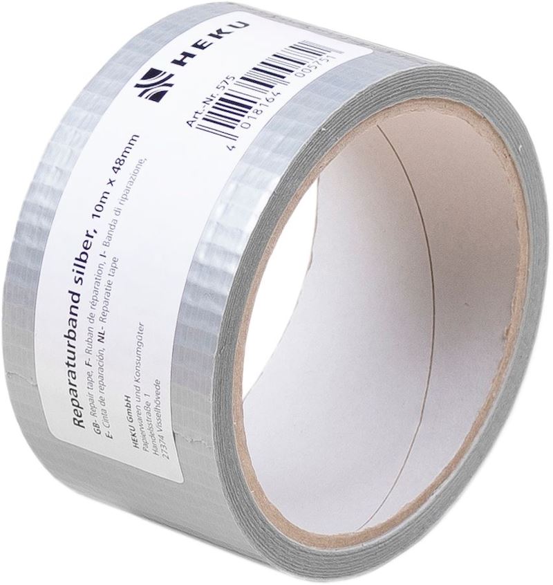 Panzertape silber Gewebe- Reparaturband 10m x 48mm