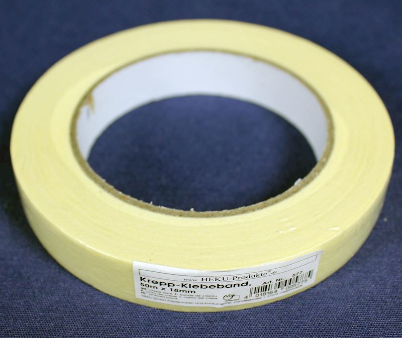 Krepp Klebeband 50mx18mm