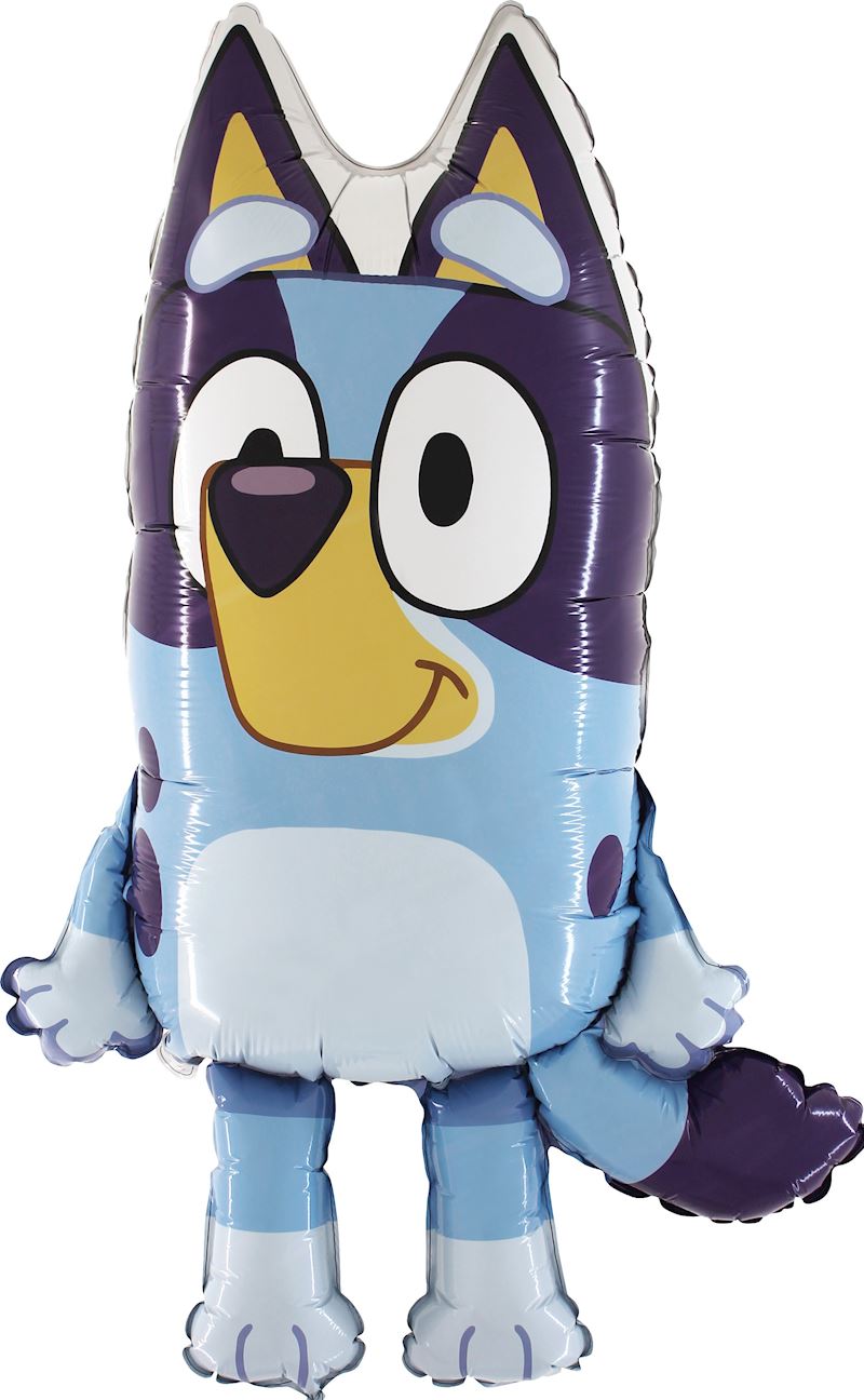 Folienballon Bluey Bluey offen 47 x 76 cm