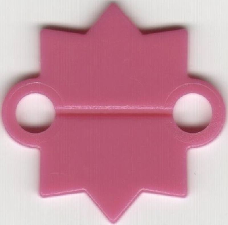 Abschiess-Sterne pink 1000 Stk. im Karton
