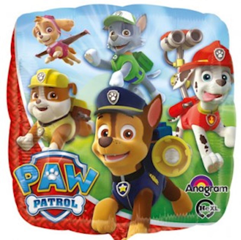 Folienballon Paw Patrol 43 cm, im Beutel