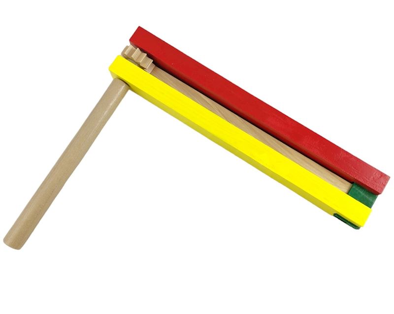 Riesen Holzratsche 30 cm bunt 