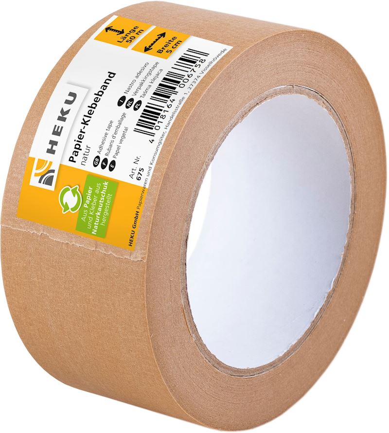 Papier Klebeband 50mx5cm natur