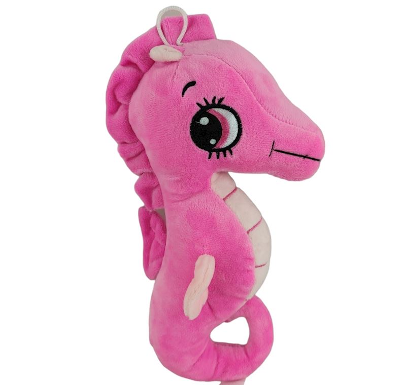 Plüsch Seepferd 32 cm pink 