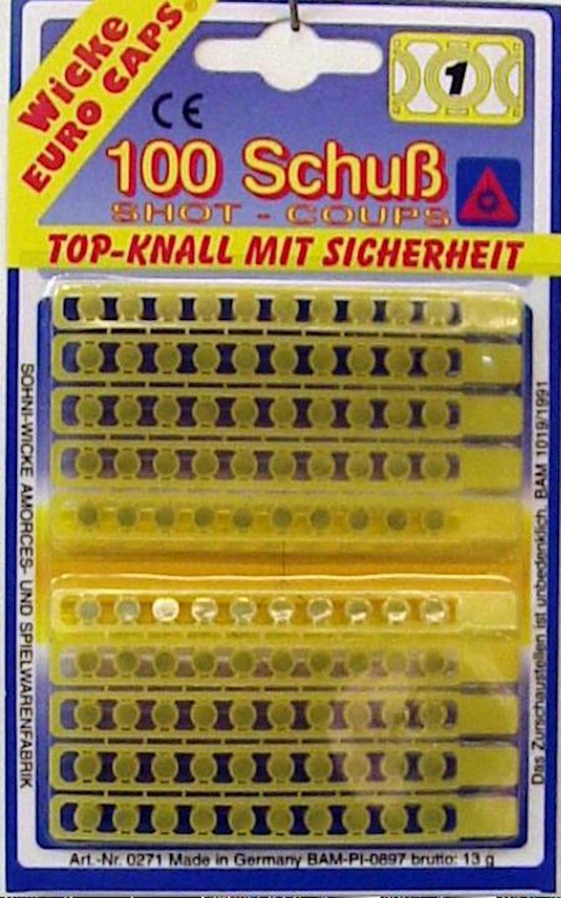 1-Schuss Munition (erfordert Gefahrenprotokoll)