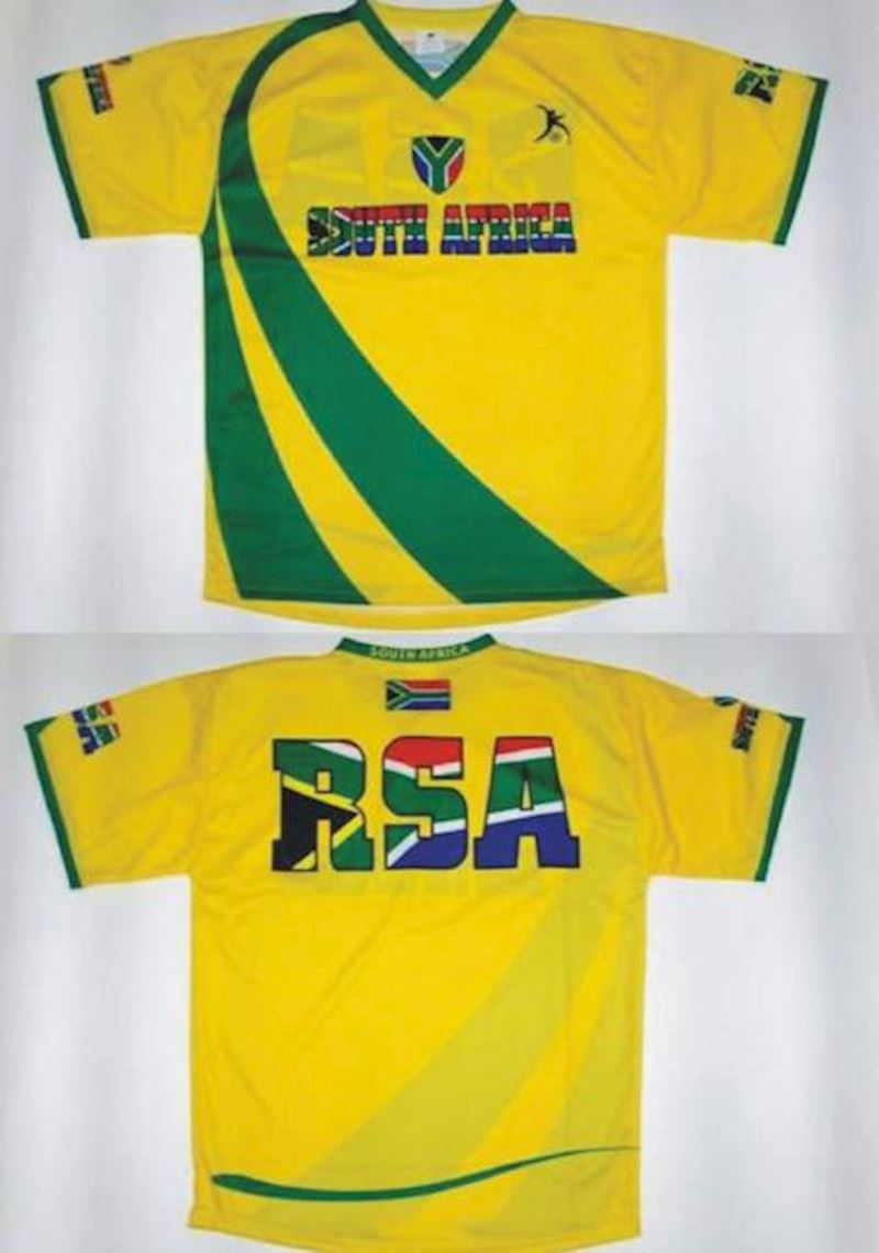 T-Shirt South Africa Grösse L 100% Polyester
