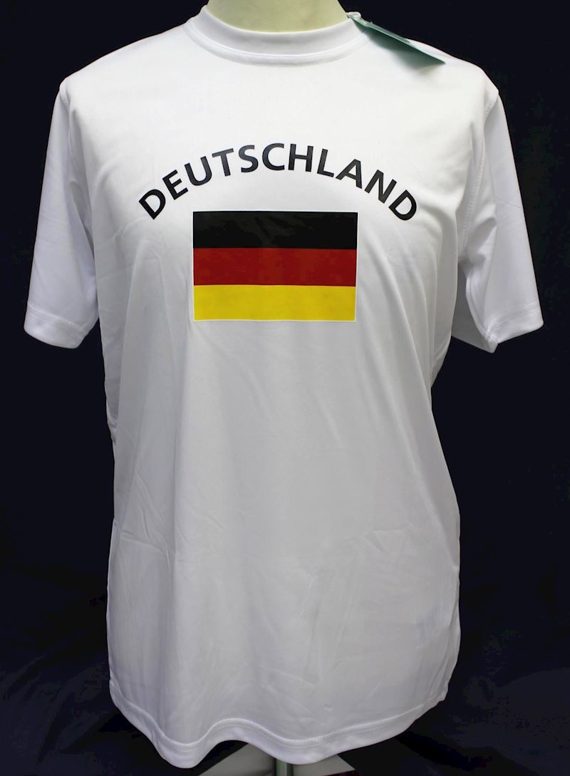 T-Shirt Deutschland Grösse M 100% Polyester