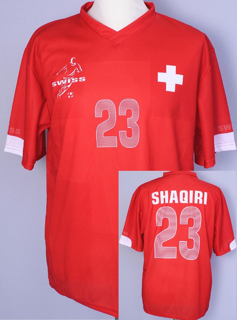 Fussballtrikot Schweiz Grösse XL