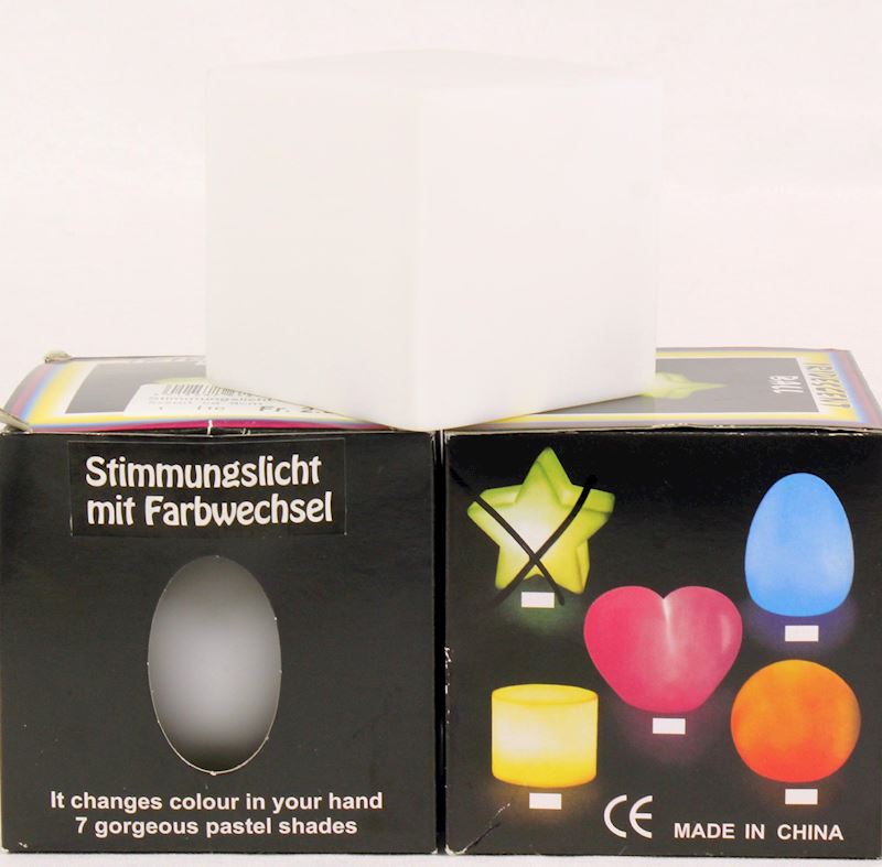 Stimmungslicht mit Farbwechsel 5xsort. ca. 8cm (kein Stern)