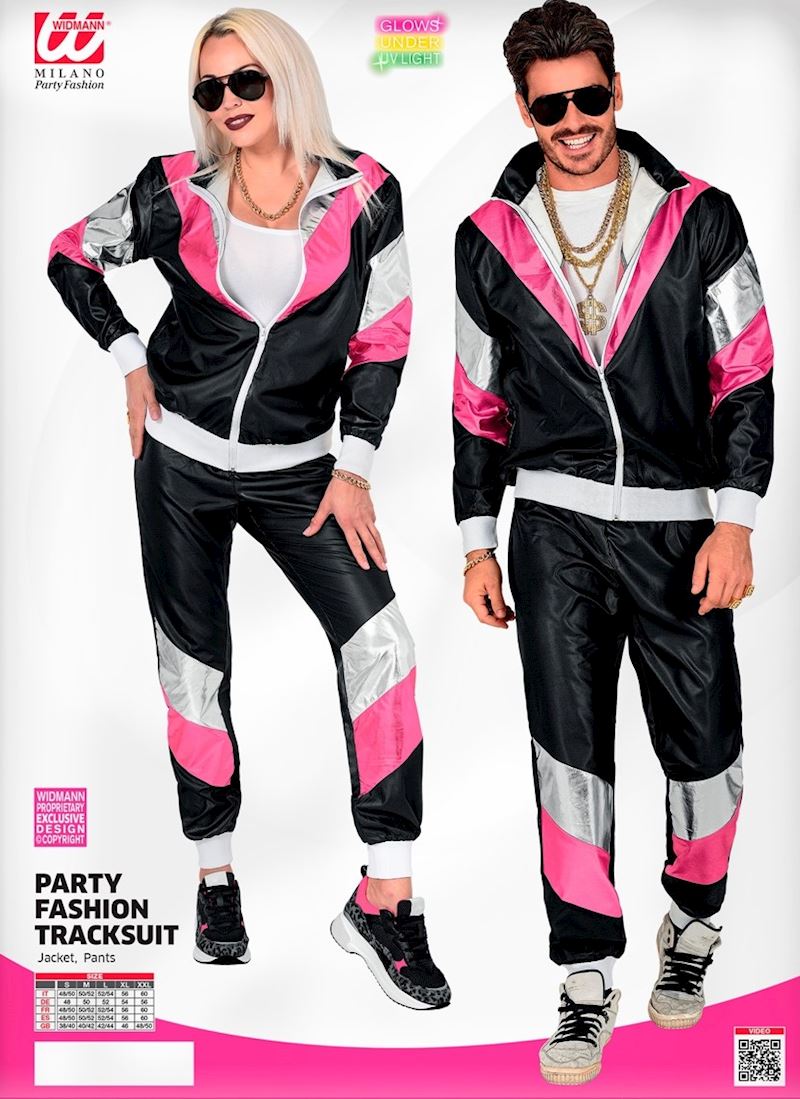 Trainingsanzug 80er Jahre L Lederlook Hose und Jacke