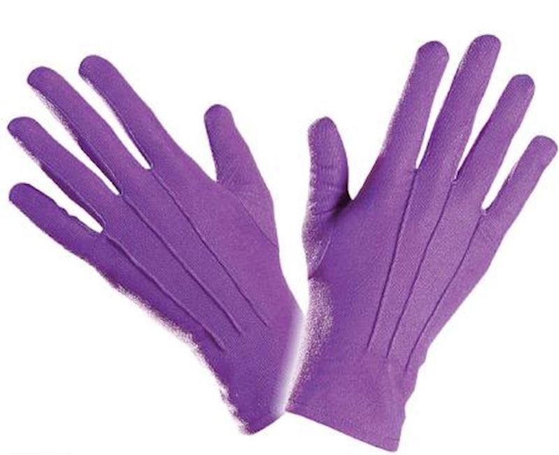 Handschuhe violett 
