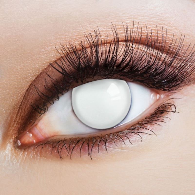 Kontaktlinsen Aricona White Round Eyes (Blindlinse)