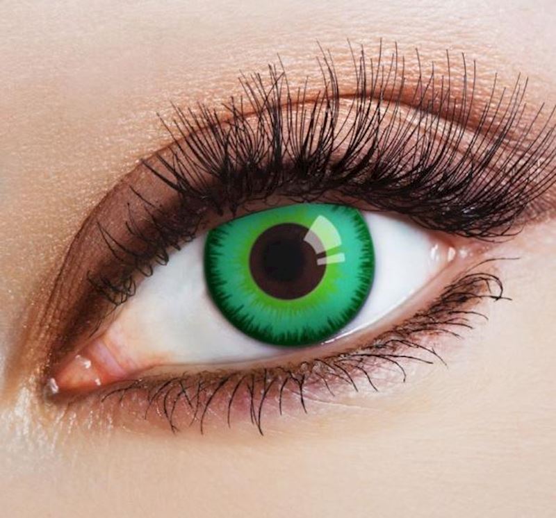 Kontaktlinsen Aricona Magic Green Eye