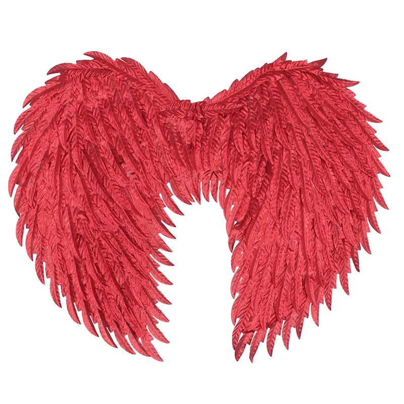 Engelsflügel Glam rot 55x50 cm