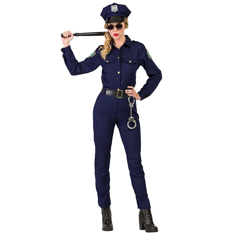 Kostüm Polizistin Nancy Gr. S Hose, Hemd Mütze und Gurt