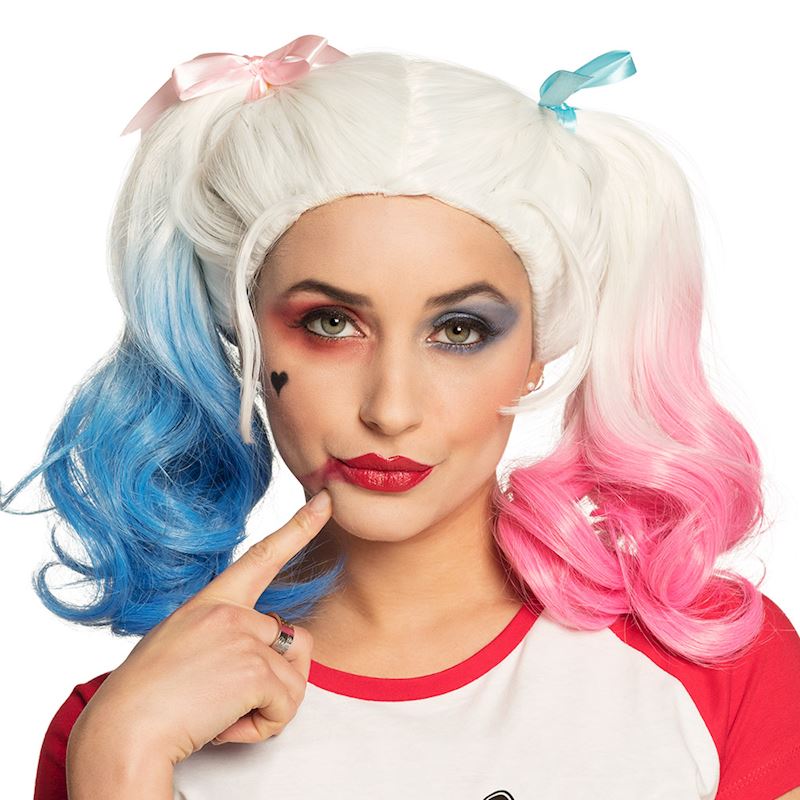 Perücke Jester mit Schlaufen 