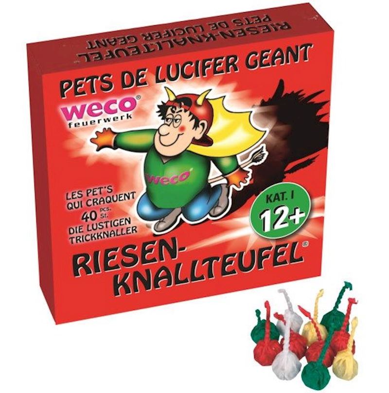 Riesen Knallteufel 40er Kat. 1