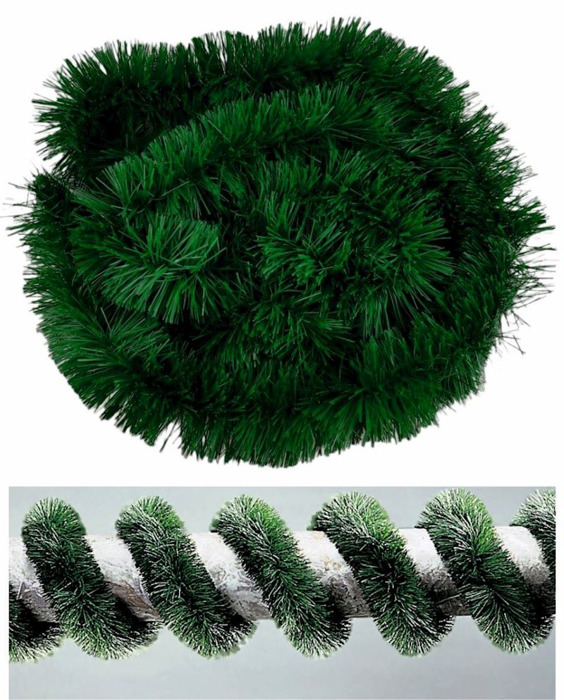 Grasgirlande grün, 3 m schwer entflammbar
