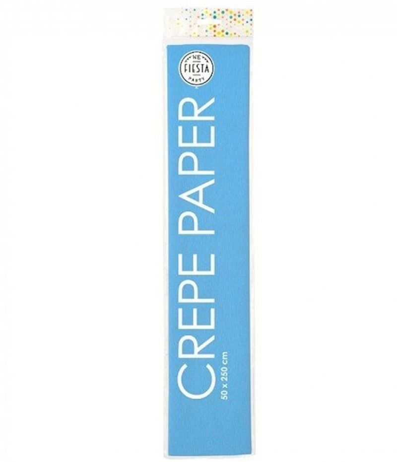 Krepppapier 50x250 cm hellblau