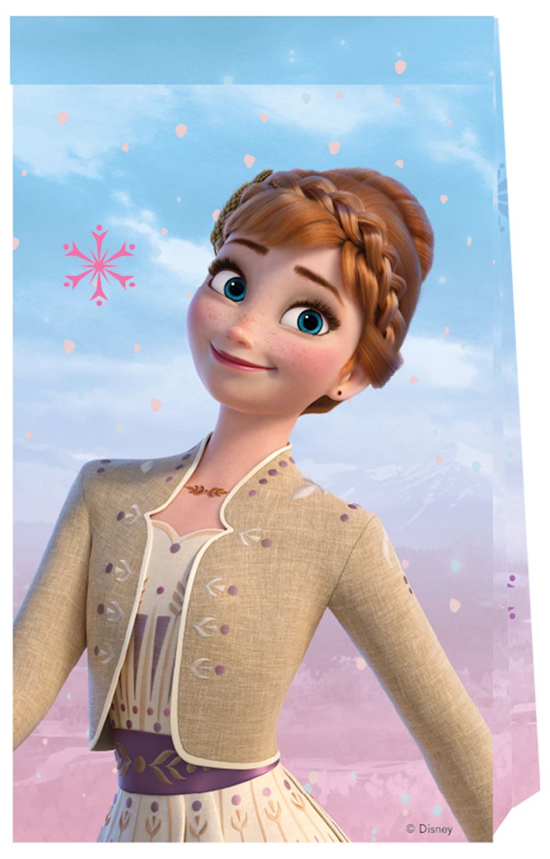 Partytüten Frozen 2 Wind Spirit 4 Stk. aus Papier