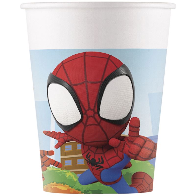 Partybecher Spidey & His Amazing Friends 8 Stk. 2 dl