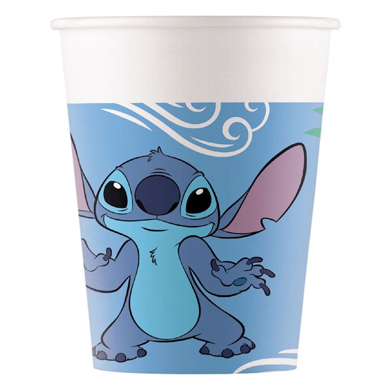 Partybecher Stitch & Angel 200 ml, 8 Stk. Karton